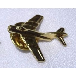 Mig 15 znaczek 3D samolot na pins złoty (id: 226)